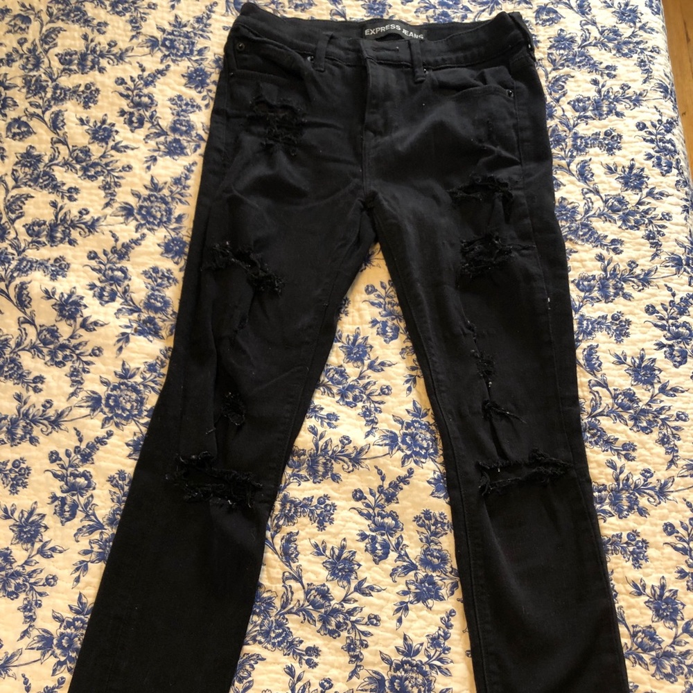 Express Jeans - BLACK size 2
